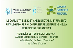 LOGO LE COMUNITÀ ENERGETICHE RINNOVABILI STRUMENTO PRIVILEGIATO PER ACCOMPAGNARE LE IMPRESE NELLA TRANSIZIONE ENERGETICA