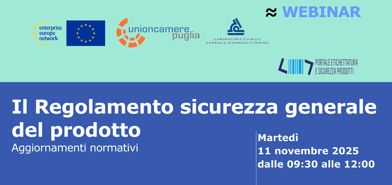 Webinar Regolamento sicurezza prodotto