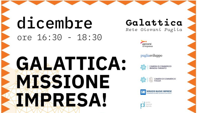 Calendario Dicembre - Galattica Missione Impresa