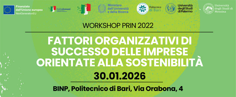 Workshop PRIN POLIBA