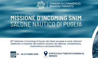 Missione d'Incoming SNIM Salone Nautico di Puglia